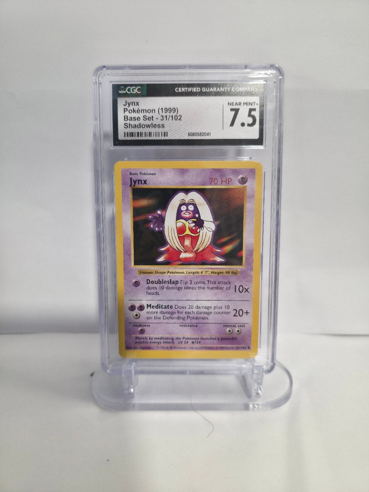 Pokemon Jynx 31/102 - CGC 7.5, Ophalen, Zo goed als nieuw, Losse kaart