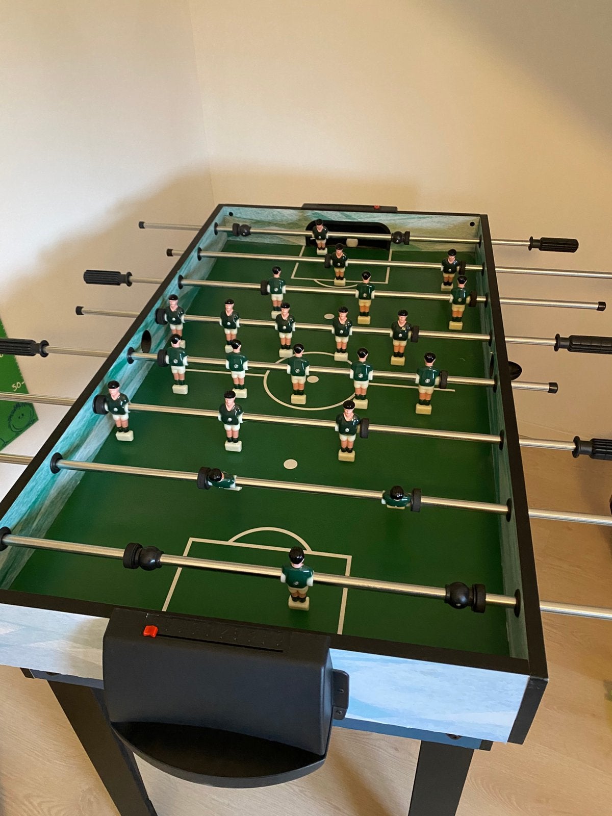 Tafelvoetbalspel, mini biljart, 10-in-1 spellen, Ophalen of Verzenden, Zo goed als nieuw