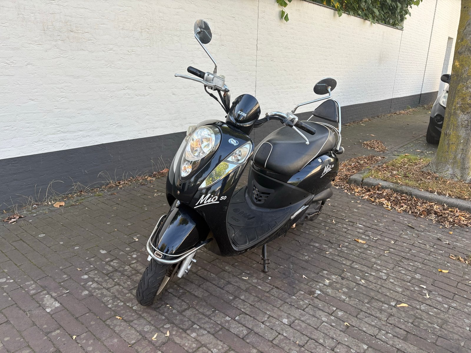 Sym Mio Bromfiets 2013 - Zwart, Goed Onderhouden