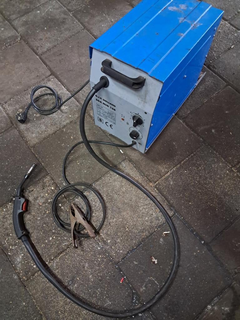 Q.J.P. Holland SGA MIG 150 Lasapparaat, Doe-het-zelf en Verbouw, Gereedschap | Lasapparaten, Ophalen of Verzenden, Gebruikt, 150 tot 250 ampère