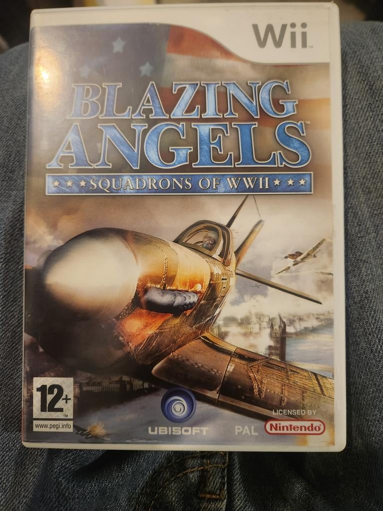 Blazing Angels: Squadrons of WWII - Wii, Spelcomputers en Games, Gebruikt, 1 speler, Racen en Vliegen, Eén computer