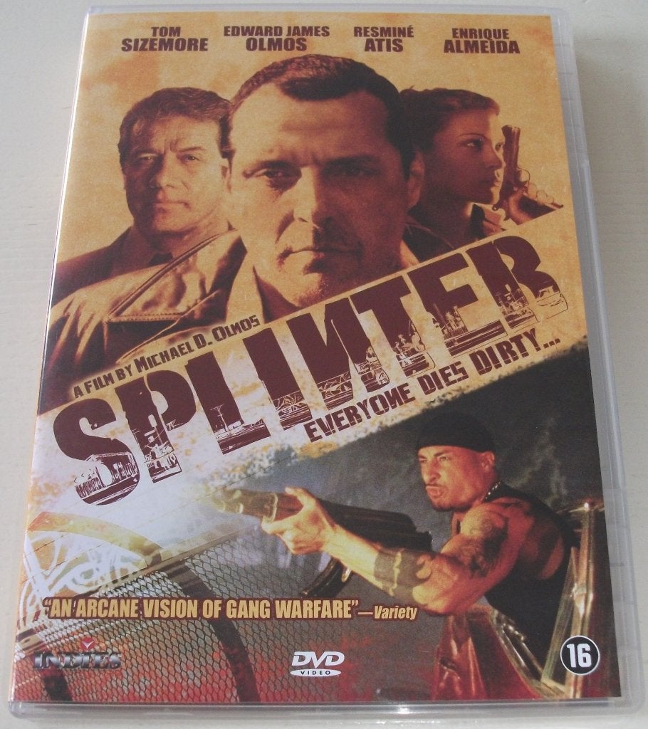 Dvd *** SPLINTER *** Everyone dies dirty..., Cd's en Dvd's, Dvd's | Thrillers en Misdaad, Vanaf 16 jaar, Ophalen of Verzenden