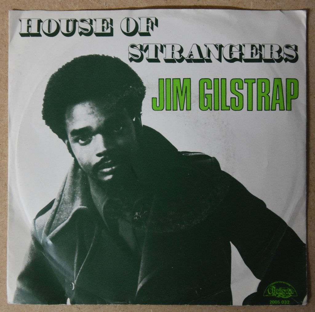 vinyl 7" single JIM GILSTRAP House of strangers muziek funk, 7 inch, Ophalen of Verzenden, Zo goed als nieuw, Pop