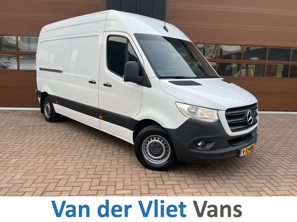 Mercedes-Benz Sprinter 314 2.2 CDI 143pk 9-Tronic L2H2 Lease, Verwarmde buitenspiegels, Gebruikt, Euro 6, Wit