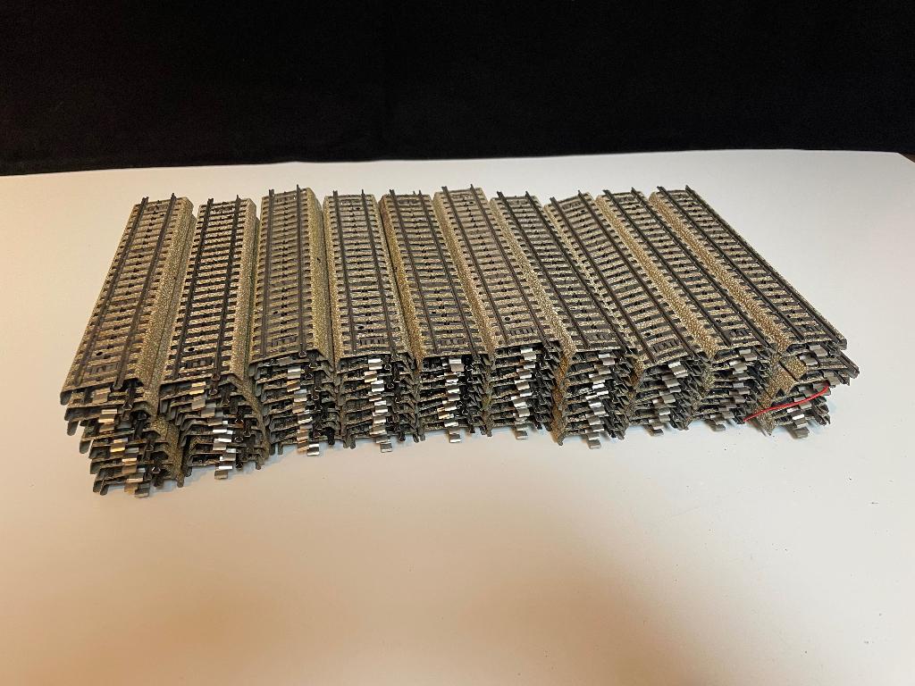 Märklin Rails recht 5206 (100 stuks), Hobby en Vrije tijd, Modeltreinen | H0, Wisselstroom, Gebruikt, Rails, Ophalen of Verzenden