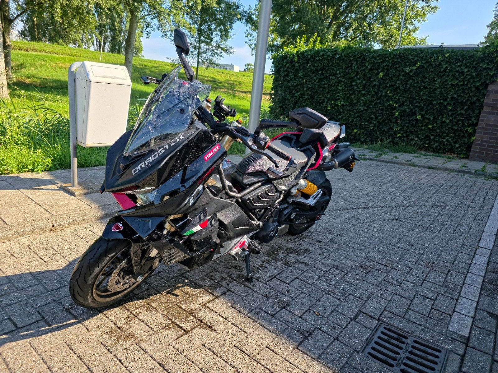 Italjet Dragster 700 - Unieke en krachtige motorscooter, Motoren, Occasion, Particulier, Meer dan 35 kW, Minimaal motorrijbewijs A2