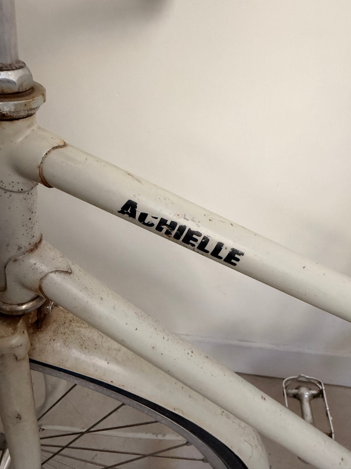 Achielle tourfiets opknapper met terugtraprem en Brooks zade, Terugtraprem, Gebruikt, Versnellingen, Ophalen