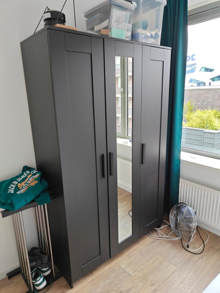 Kledingkast, Huis en Inrichting, Kasten | Kledingkasten, Ophalen, Gebruikt, 100 tot 150 cm, 150 tot 200 cm