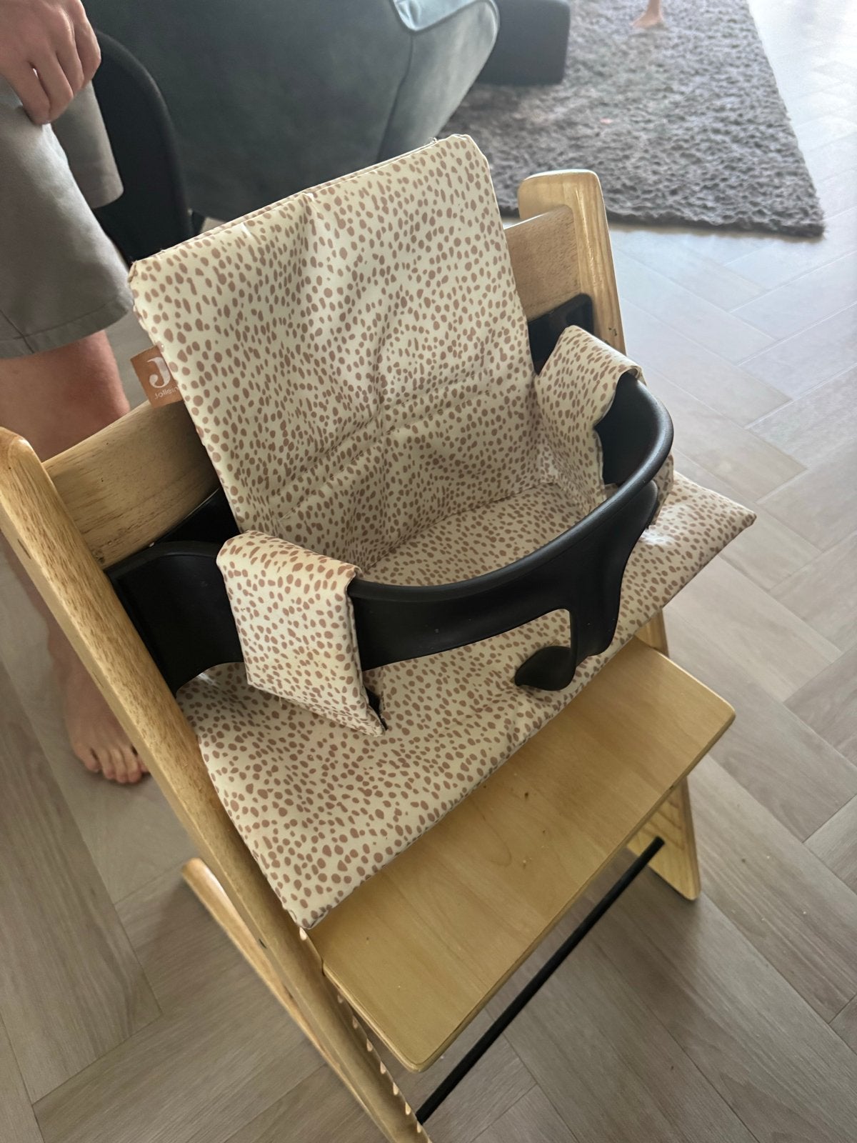Stokke babyset + dienblad, Ophalen, Zo goed als nieuw, Meegroeistoel, Aanschuifbaar