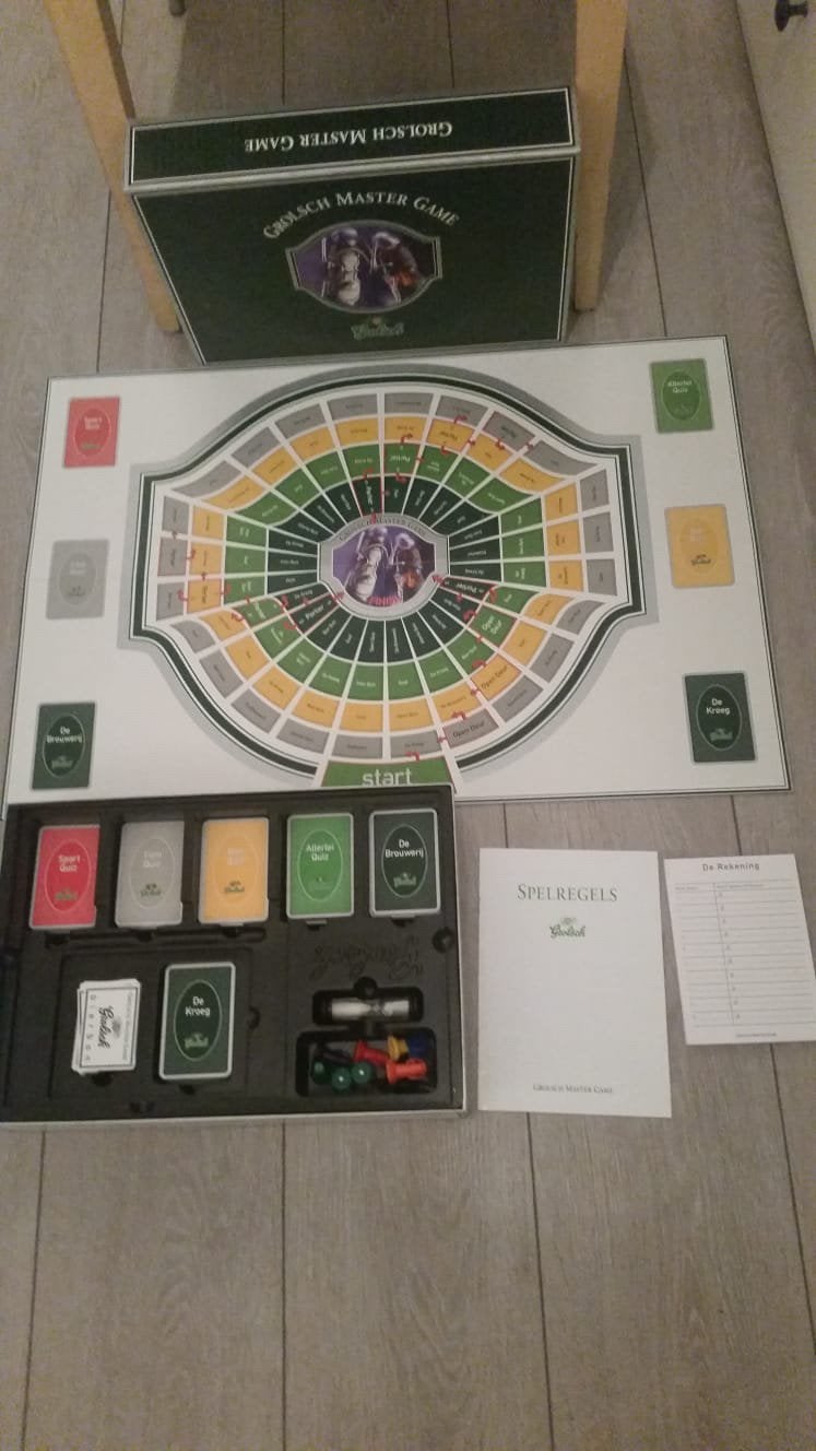 Grolsch mastergame bordspel nieuw, Ophalen of Verzenden, Zo goed als nieuw