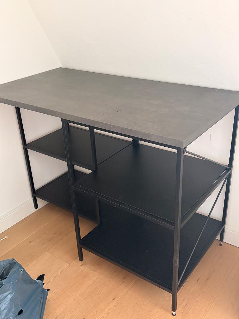 IKEA keukeneiland / aanrechtblad, Ophalen, 100 tot 150 cm, Grijs, 50 tot 100 cm