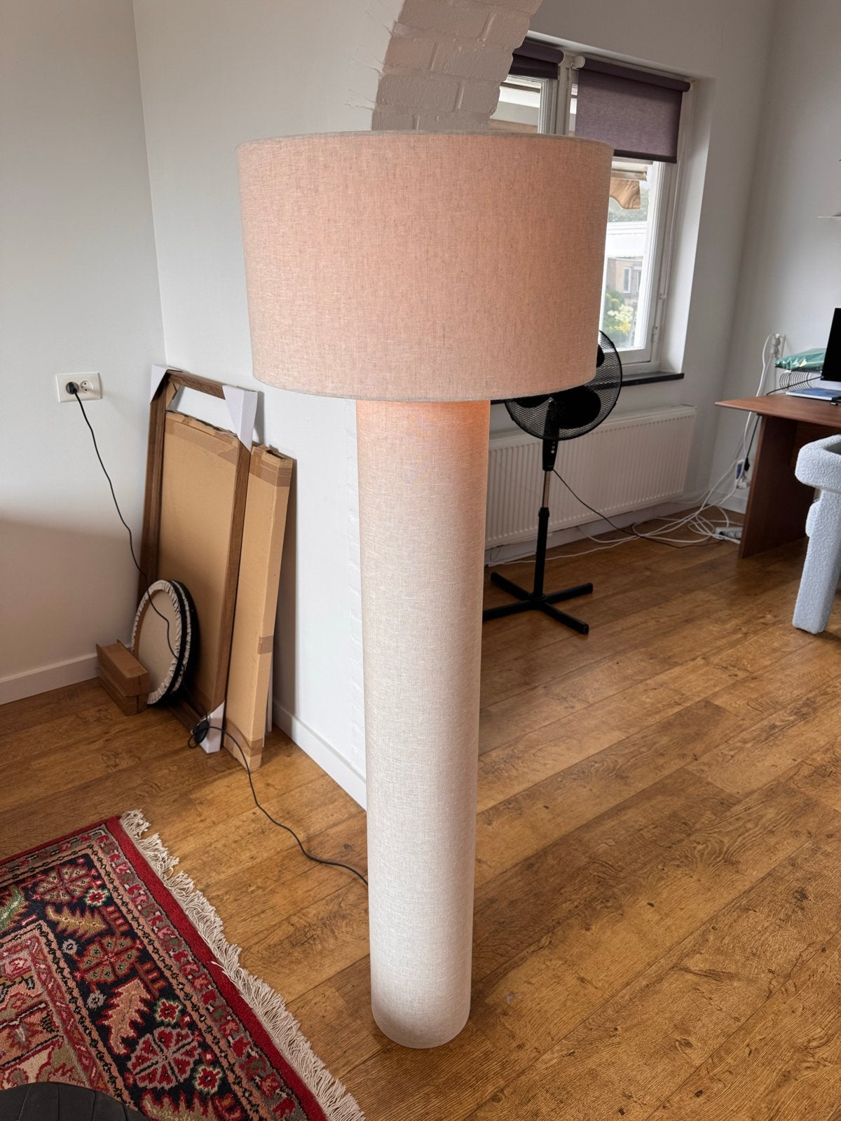 Vloerlamp Ron - Westwing Collection Design, Ophalen, Zo goed als nieuw, Textiel, 150 tot 200 cm