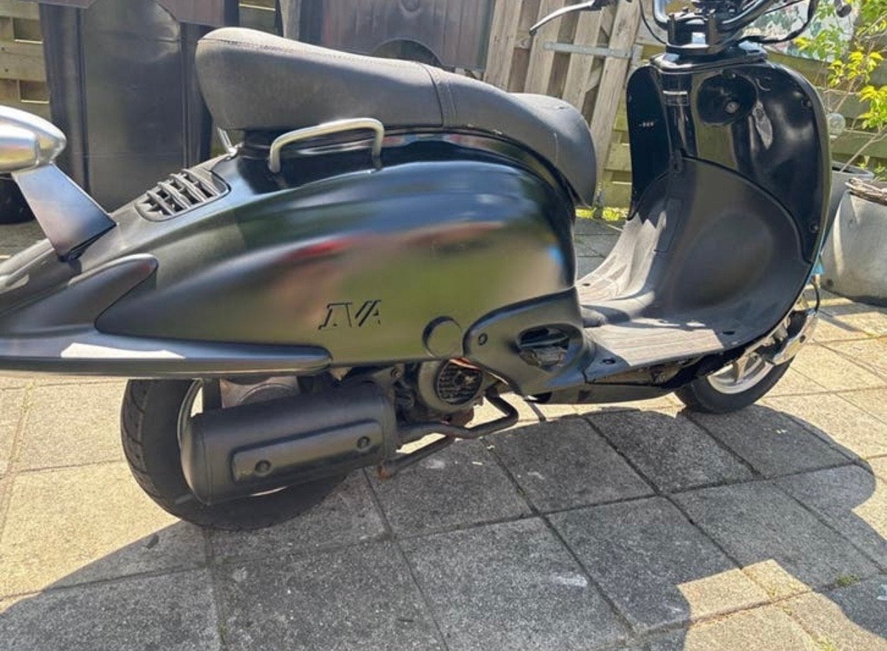 IVA Scooter met nieuwe accu, kabels, lampen en motorblok, Fietsen en Brommers, Ophalen, Zo goed als nieuw, Maximaal 25 km/u