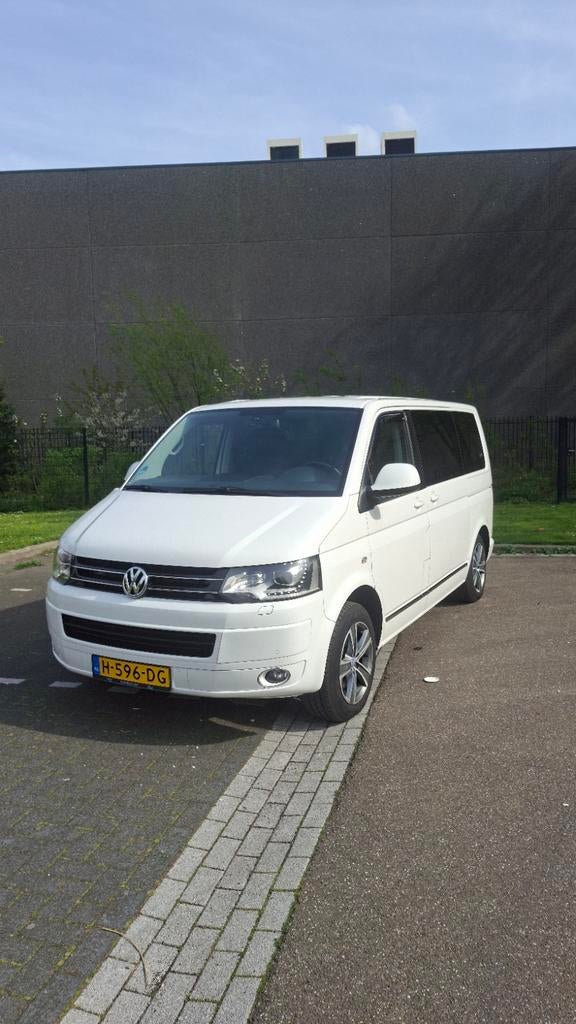 Volkswagen Multivan Combi 2.0 TDI 180pk BMT DSG 4Motion L1h1, Automaat, Zwart, Startonderbreker, 179 pk