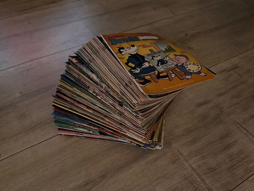 Grote partij Donald Ducks en Pockets, Meerdere stripboeken, Ophalen, Gelezen, Walt Disney
