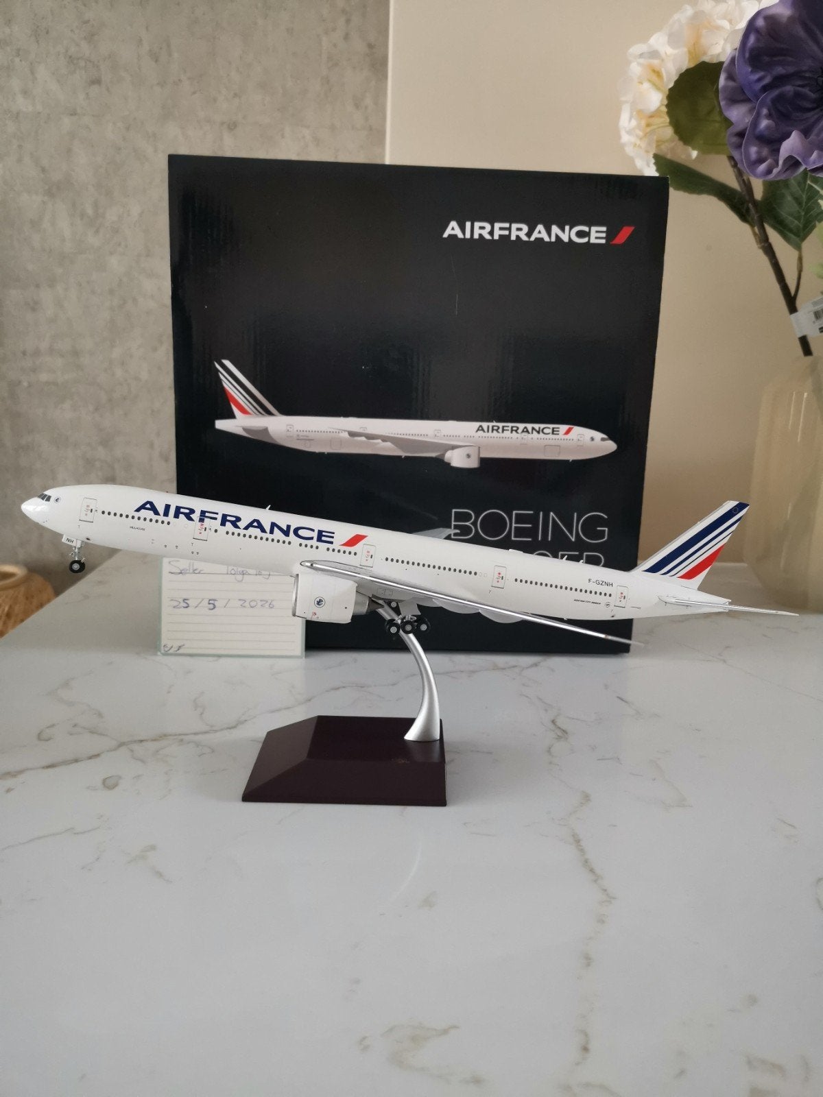 Air France B777-300ER Gemini Jets 1:200 G2AFR1282 Reg F-GZNH, Overige merken, 1:200 of kleiner, Nieuw, Ophalen of Verzenden