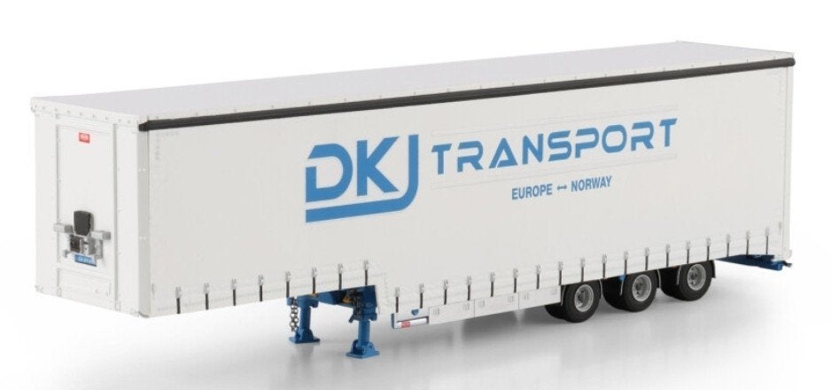 WSI SEMI SCHUIFZEILEN OPLEGGER - DKJ TRANSPORT, Wsi, ., Nieuw, Ophalen of Verzenden