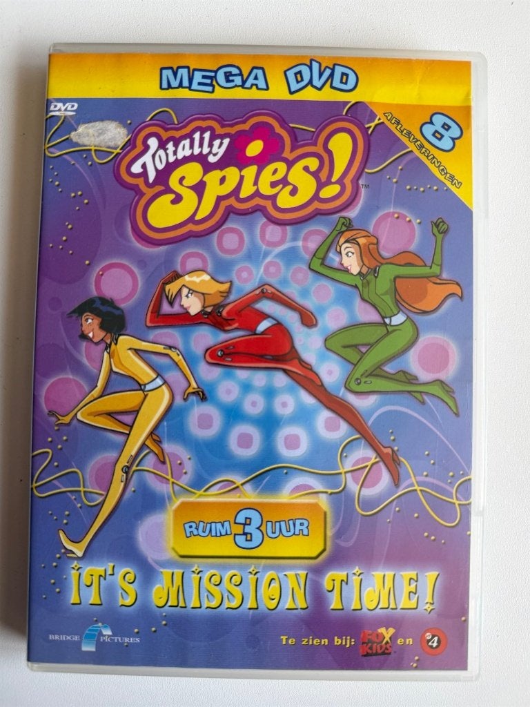 Totally Spies Mega DVD | Actie 5=4, Animatie, Alle leeftijden, Tv-serie, Zo goed als nieuw