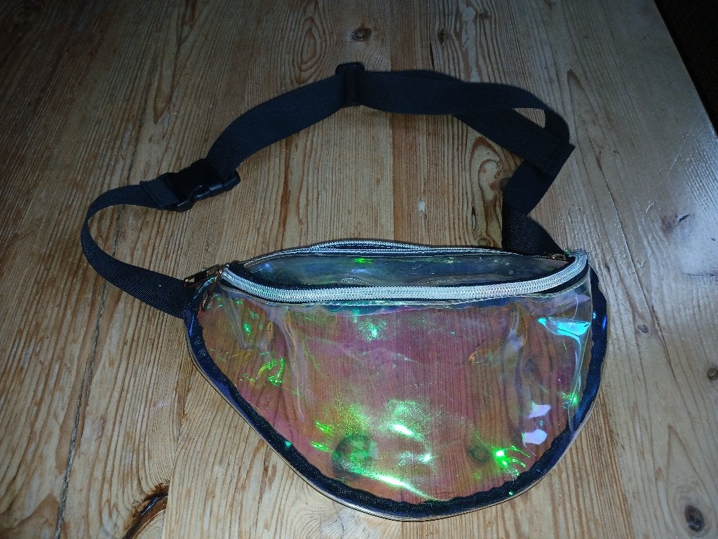 Geweldig op festivals deze doorzichtige heuptas /fanny pack, Tickets en Kaartjes, Eén persoon