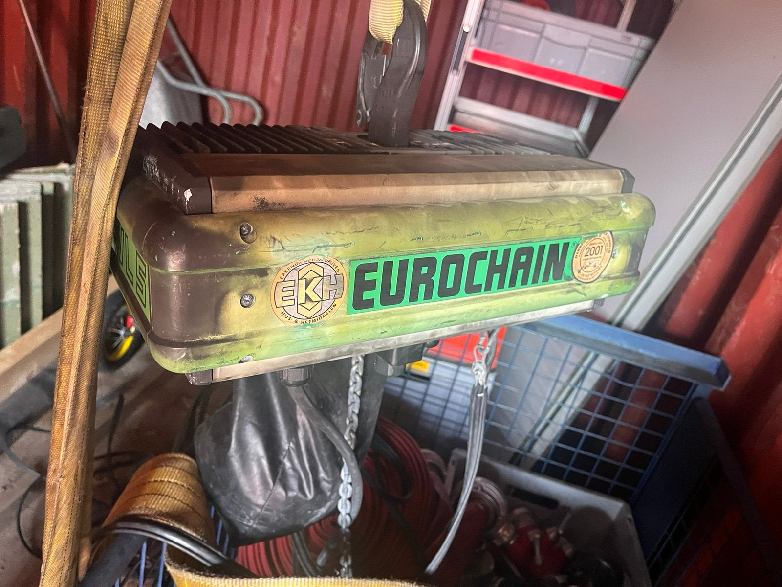 Verlinde VL5 Elektrische kettingtakel., Ophalen of Verzenden, Gebruikt, Elektrisch