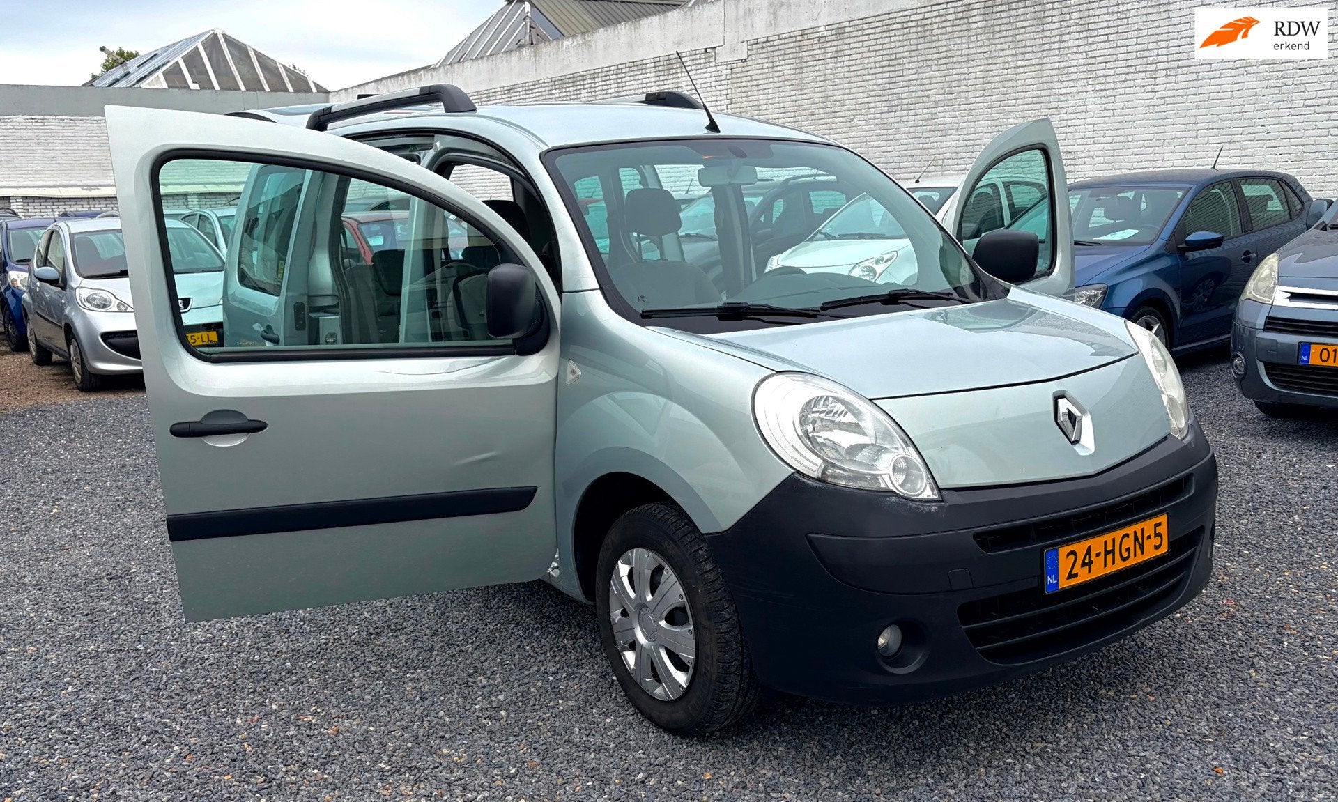 Renault Kangoo Family 1.6-16V Expression | Zeer Ruim | 5-Per, Auto's, Gebruikt, 4 cilinders, Metallic lak, Origineel Nederlands