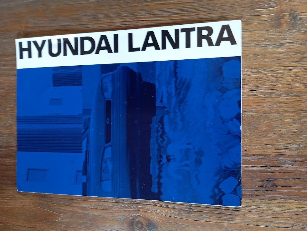 Hyundai Lantra 4 pag., Verzenden, Zo goed als nieuw, Overige merken