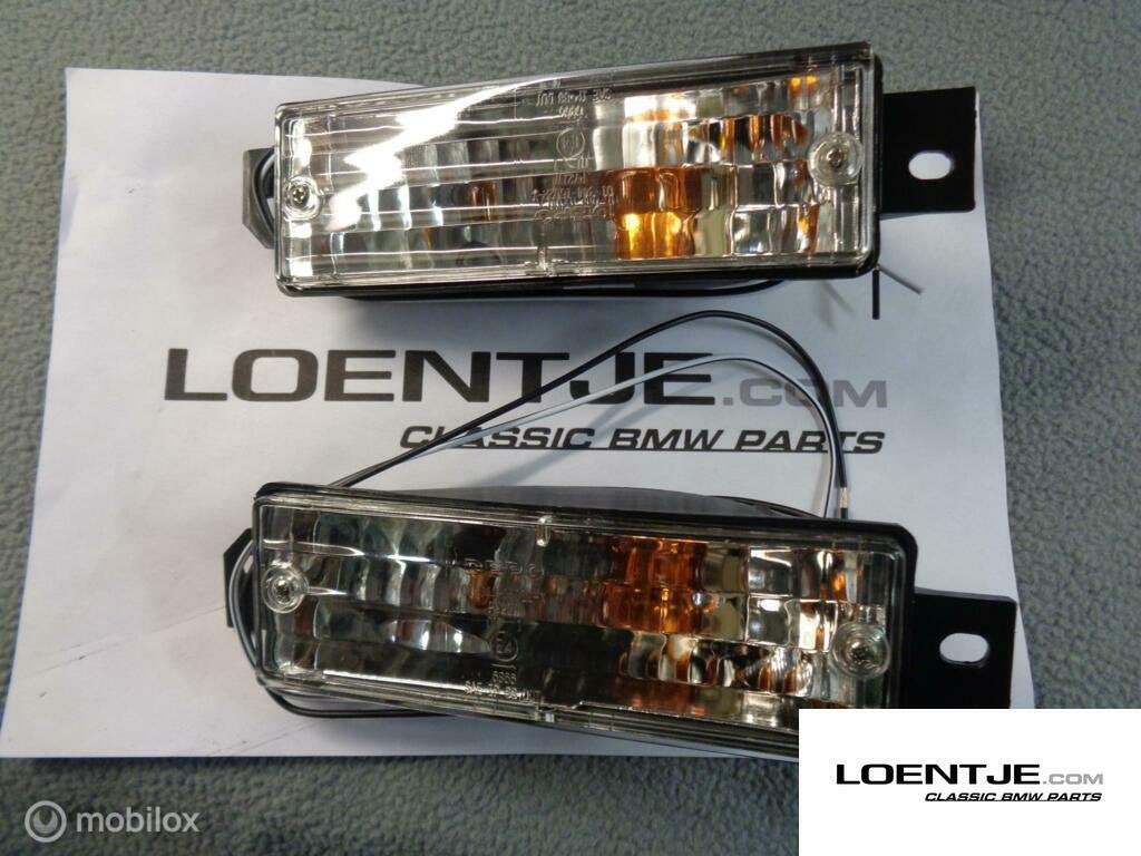 set heldere knipperlichten bmw e30, helder 325i 320i 318i et, Nieuw, Ophalen of Verzenden, BMW, BMW