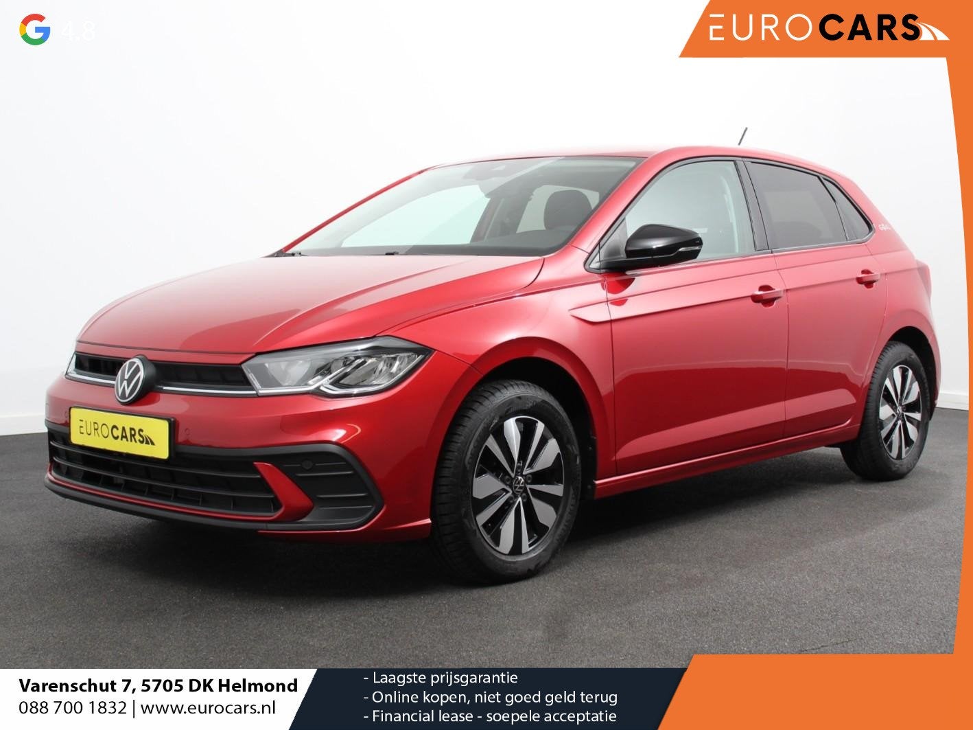 Volkswagen Polo 1.0 TSI Life DSG Goal Navigatie Apple Carpla, Stof, Gebruikt, Zwart, 95 pk