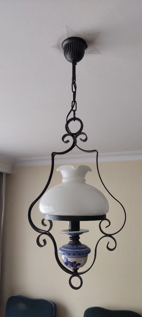 Rustieke hanglamp, Ophalen, Gebruikt, Rustiek, E27 (groot)