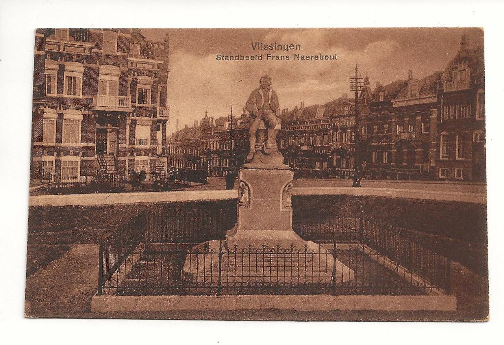 BF453-Vlissingen,Standbeeld Frans Naerebout, Verzenden, 1920 tot 1940, Ongelopen, Zeeland