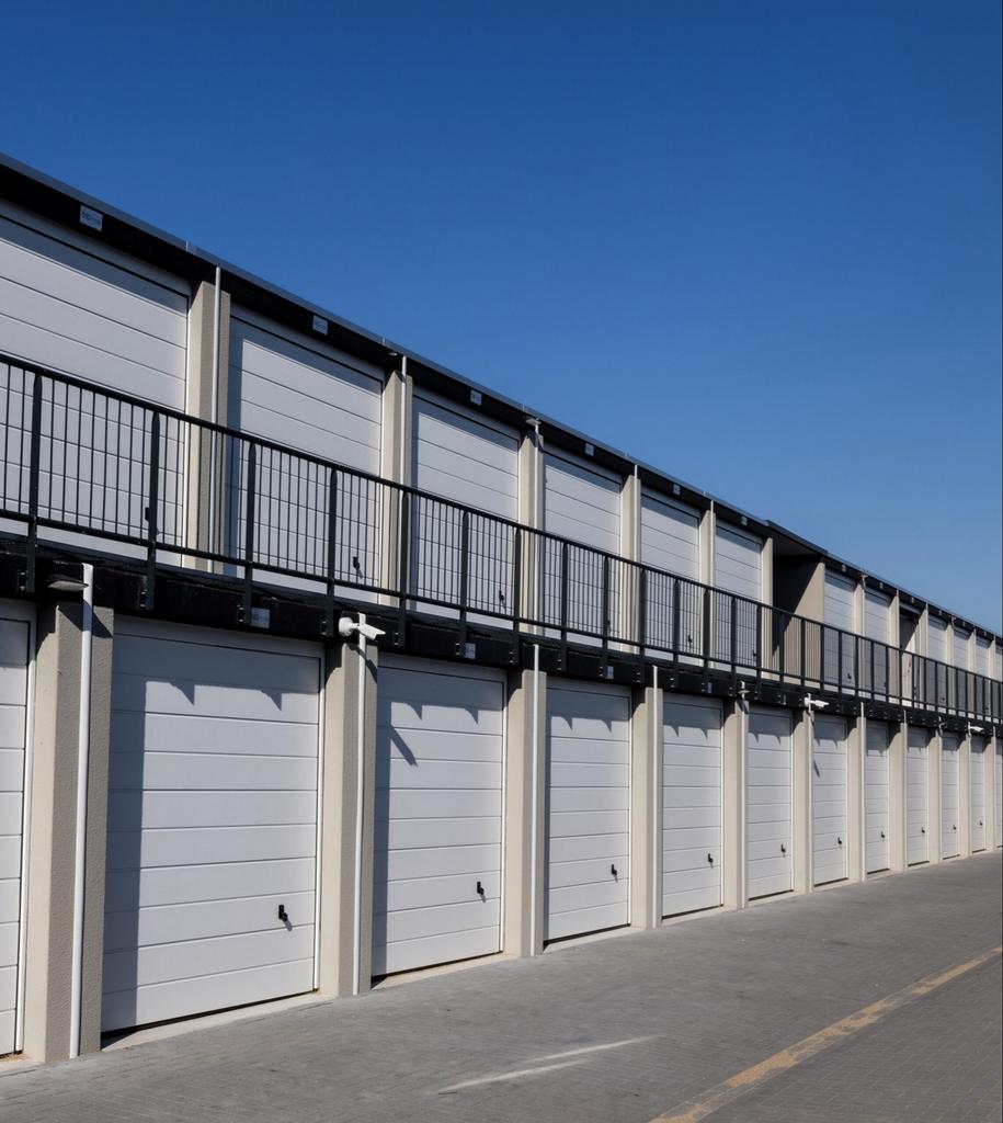 Garage gezocht, Ophalen