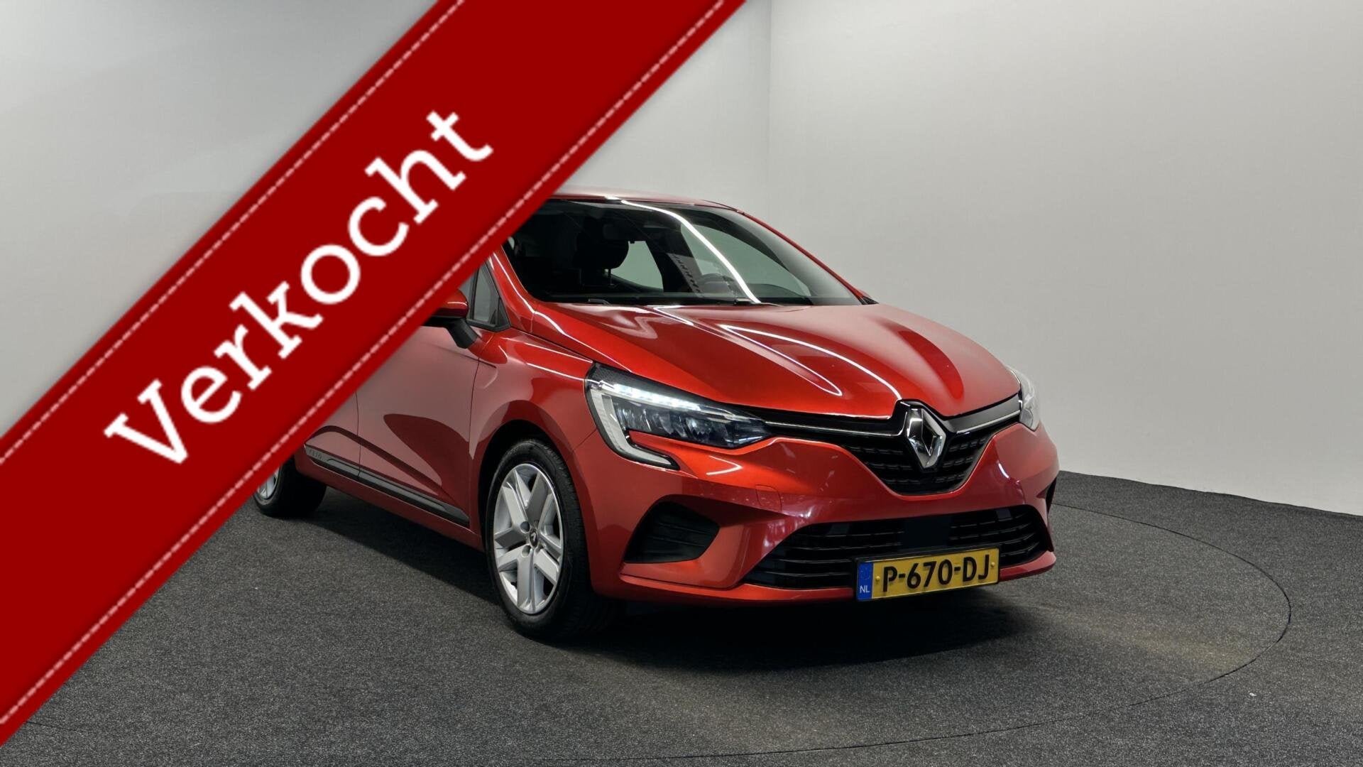 Renault Clio 1.0 TCe Bi-Fuel LPG Zen NAVI DAB CRUISE, Auto's, Renault, Voorwielaandrijving, Stof, Gebruikt, Met garantie (alle)