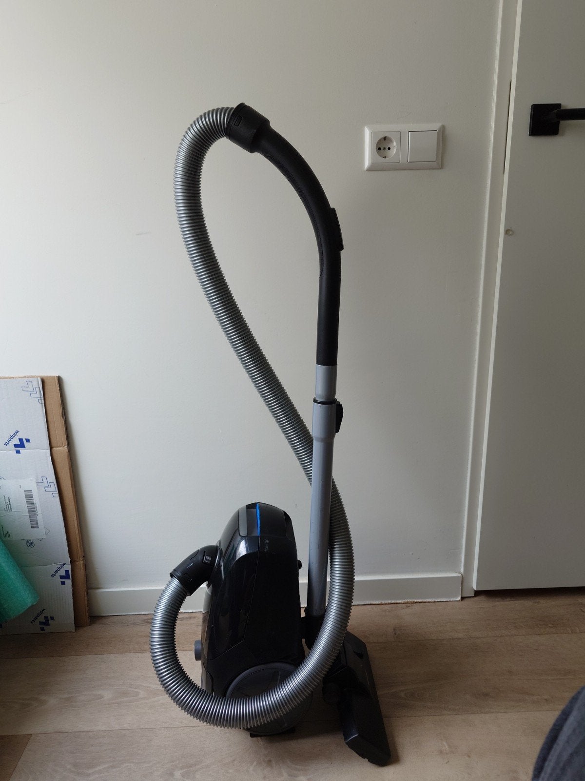 Philips PowerGo stofzuiger - Gebruikt maar netjes, Stofzak, Gebruikt, Inclusief accessoires, Philips