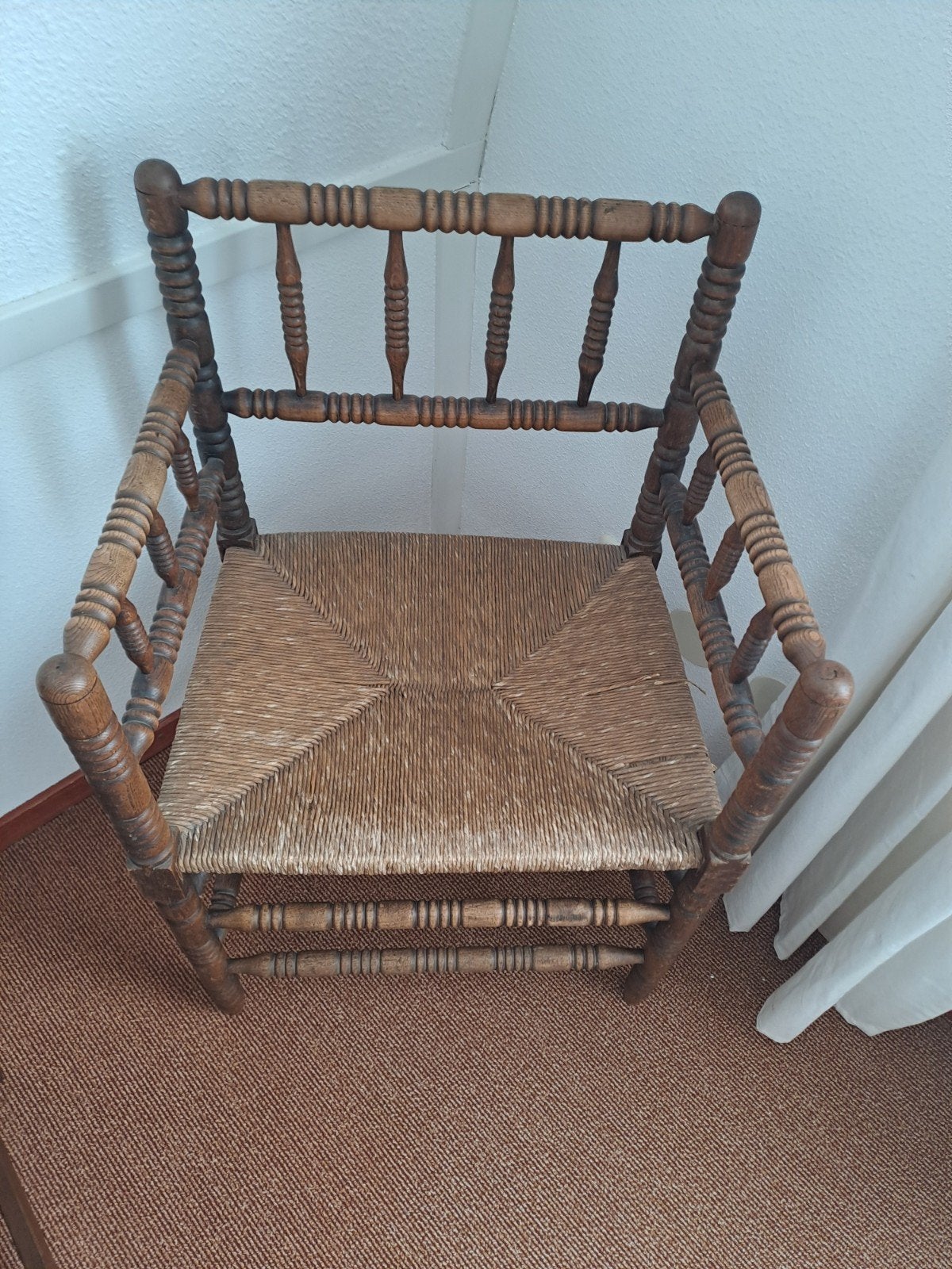 bobbin stoel jaren 20 mooi exemplaar, Ophalen