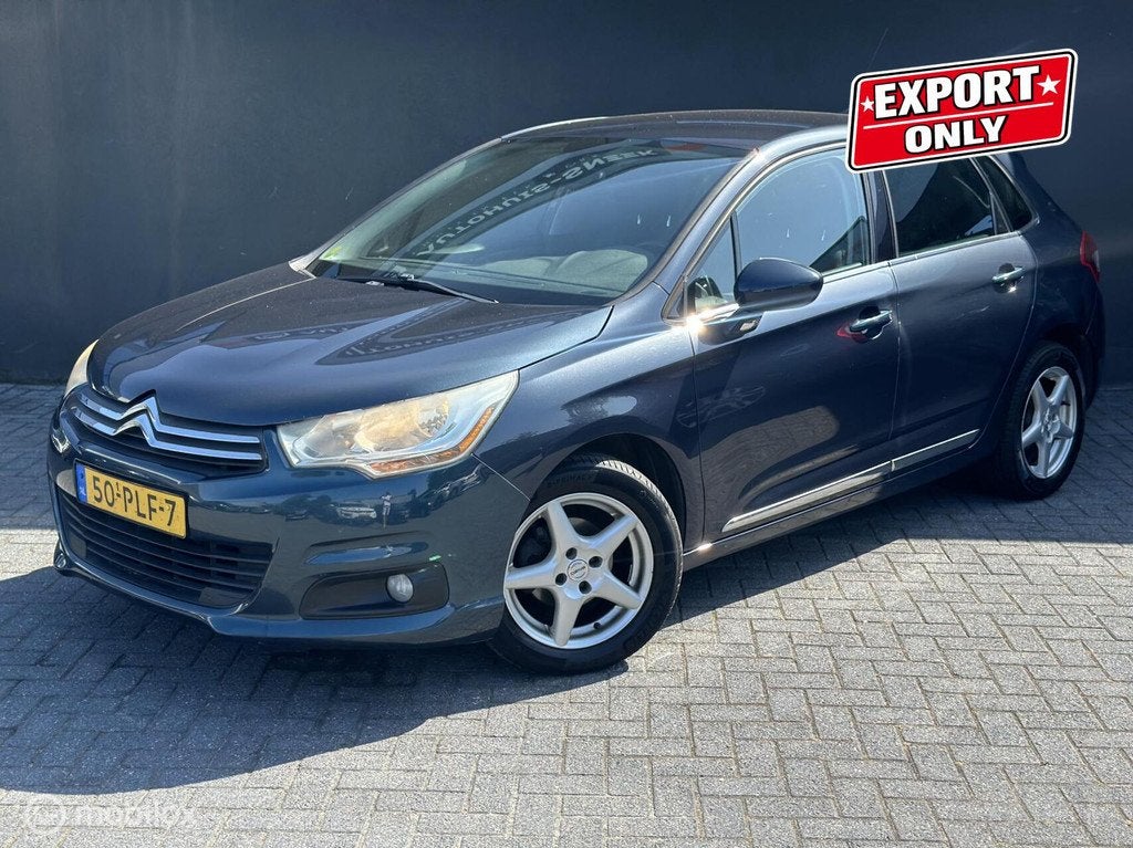 Citroën C4 | Cruise | Airco | Trekhaak | | Zuinige Diesel |, Auto's, Citroën, Voorwielaandrijving, 4 cilinders, Blauw, Origineel Nederlands