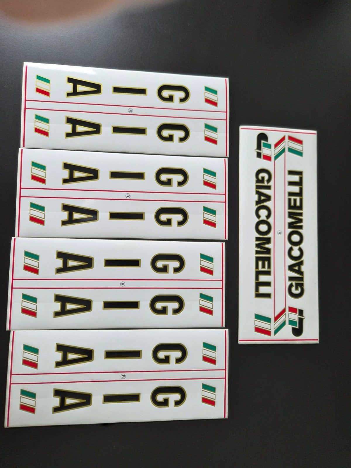 Decalls stickers Giacomelli racefiets sportfiets, Ophalen of Verzenden, Nieuw