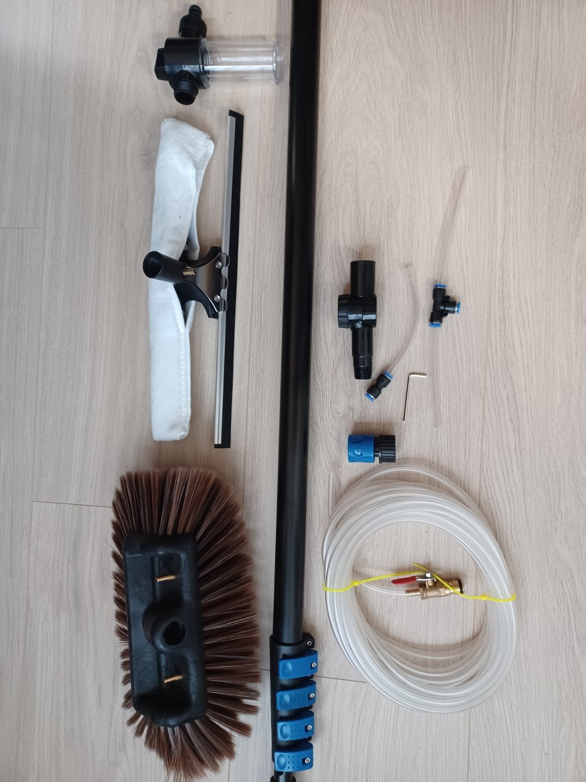 Telescopische waterbezem 6,5 mtr, nieuw., Ophalen, Raamwisser of Trekker
