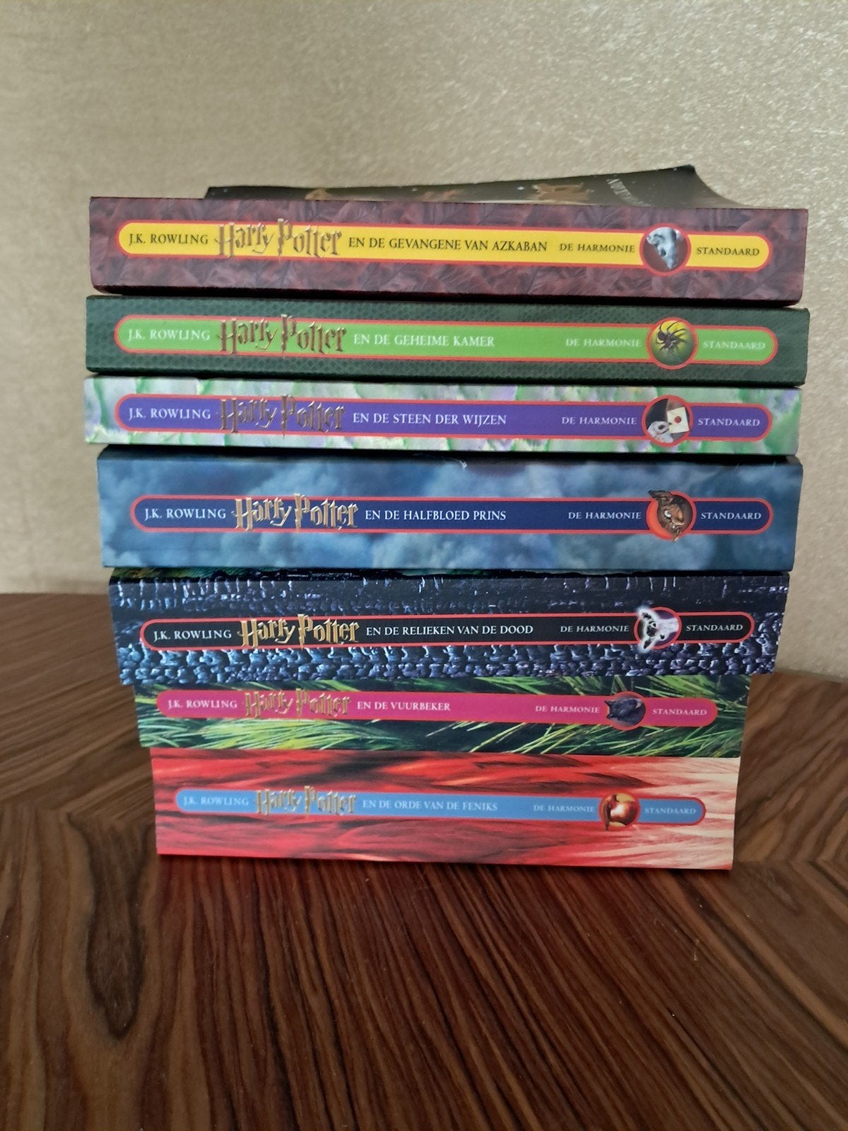 Harry Potter boekenreeks - 7 delen, Boeken, Ophalen of Verzenden, Gelezen, J.K. Rowling, Nederland