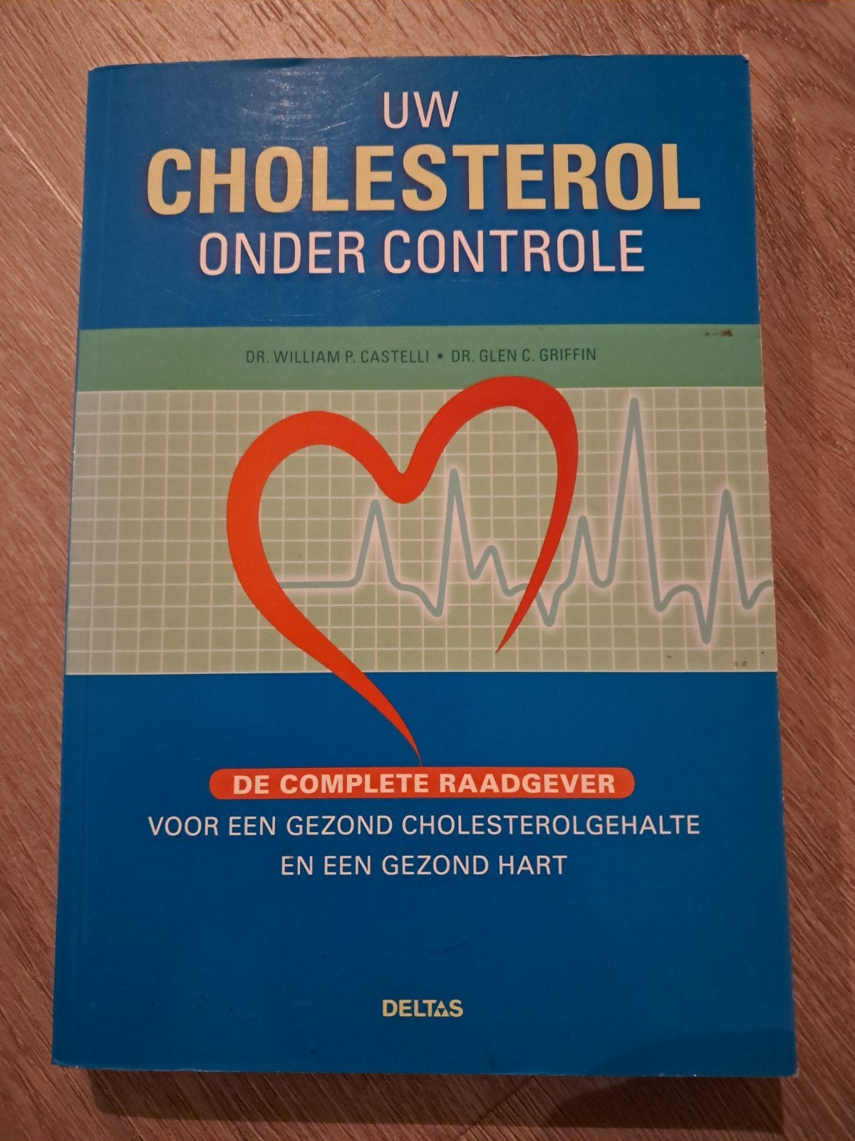 Q: Uw Cholesterol Onder Controle - Gezond Hart Boek, Boeken, Gezondheid, Dieet en Voeding, Ophalen of Verzenden, Gelezen, Gezondheid en Conditie
