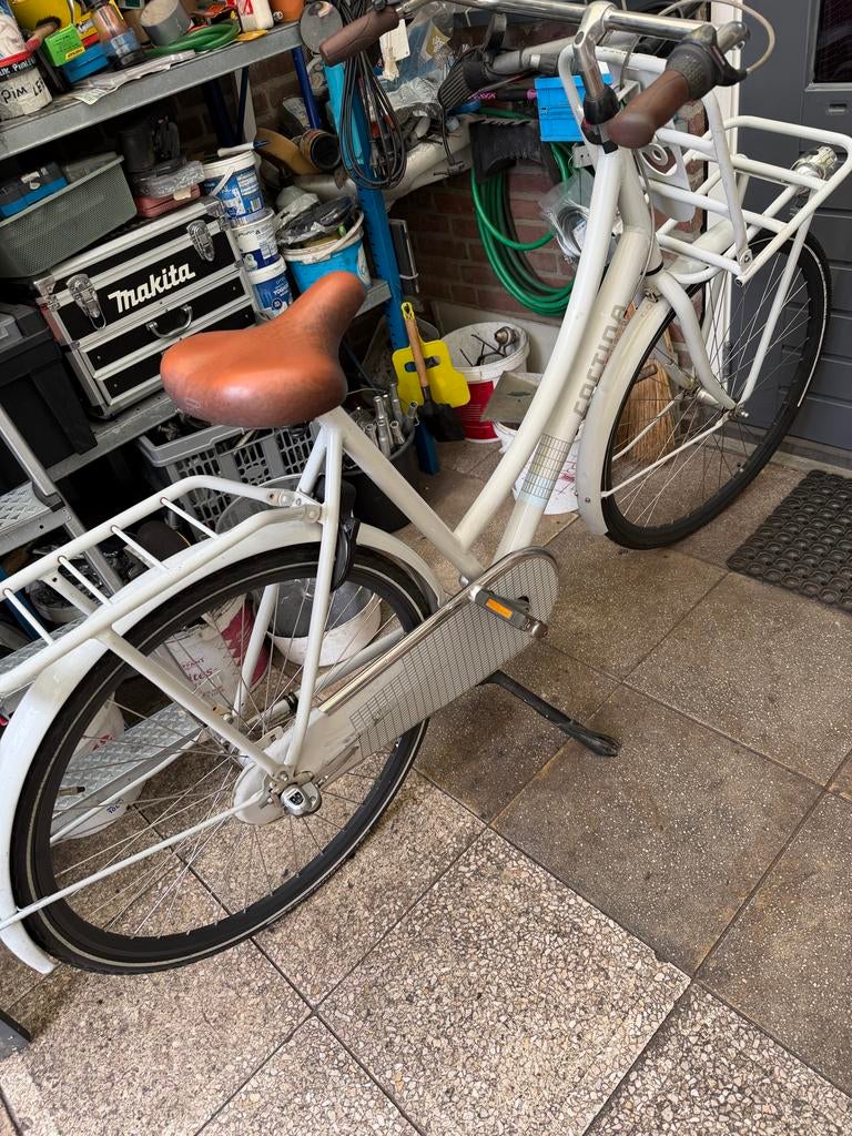 Cortina omafiets - Stijlvol en comfortabel, Fietsen en Brommers, Fietsen | Racefietsen, Overige merken, Gebruikt, Staal, Ophalen of Verzenden