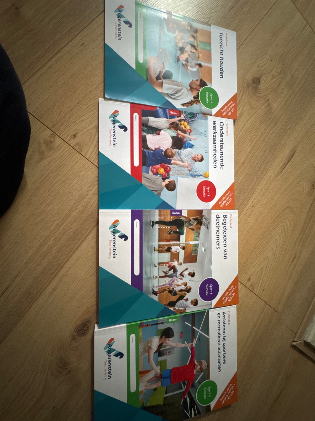 Angerenstein Dienstverlening MBO boeken (4 stuks), Ophalen of Verzenden, Gamma, Zo goed als nieuw, MBO