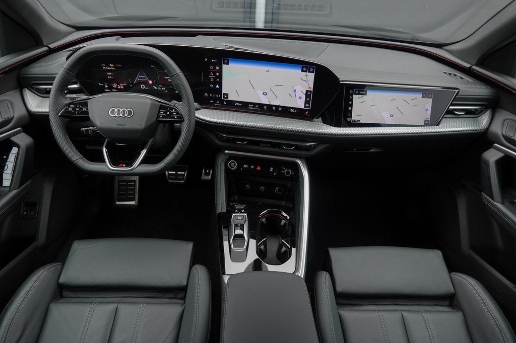 Audi Q5 e-hybrid 367Pk | Plug In Hybride | Quattro | S-Line, Auto's, Audi, Automaat, Automatische klimaatregeling, Gebruikt, Zwart