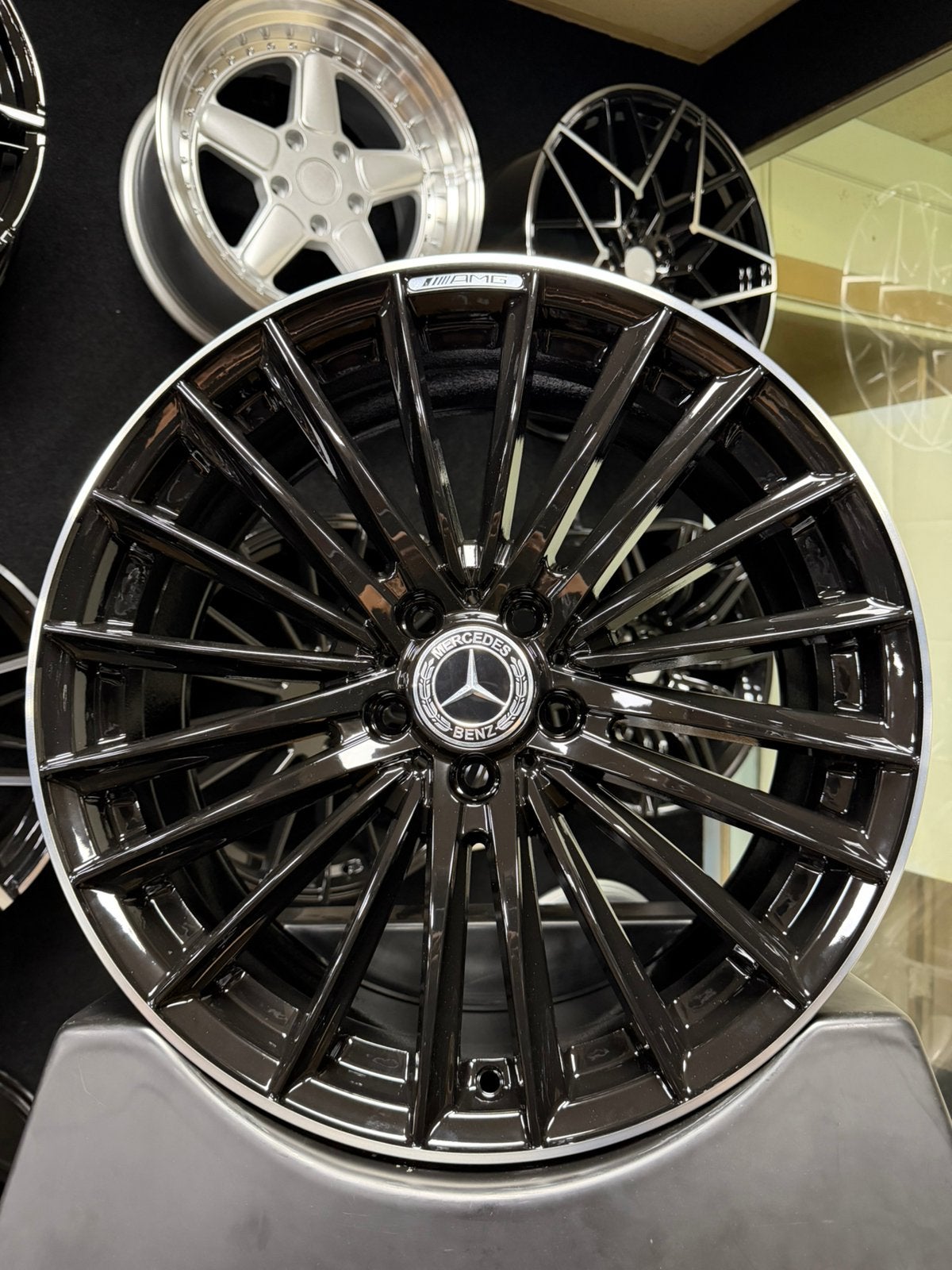 19 inch velgen voor Mercedes AMG 2026 look 5x112 A B CLA C E, 19 inch, Velg(en), Nieuw, Ophalen of Verzenden