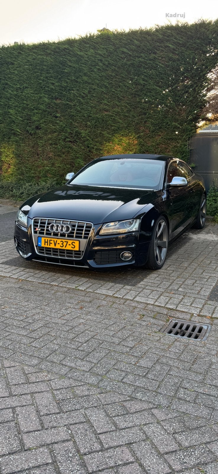 Audi 2009 Zwart, Auto's, Zwart, Geïmporteerd, 750 kg, 354 pk