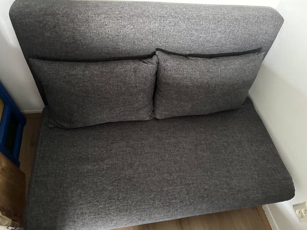 The Elen 2 seater sofa bed by Sklum, Ophalen, Hout, 100 tot 125 cm, Tweepersoons