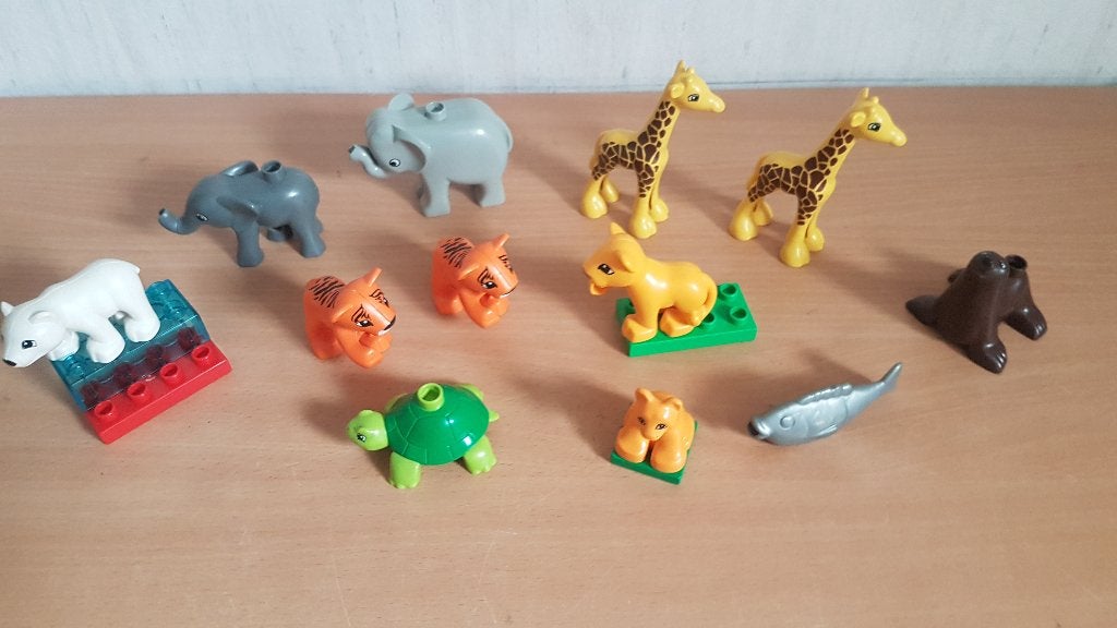 12 duplo wilde dieren 2 euro per stuk samen 20 euro, Ophalen of Verzenden, Zo goed als nieuw, Duplo