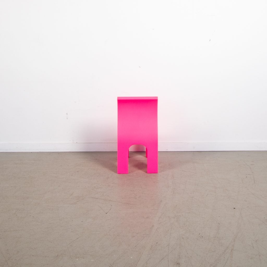 Gispen Bronto Kinderstoel Roze Kunststof, Niet ingevuld, Zo goed als nieuw, Niet ingevuld, Niet ingevuld