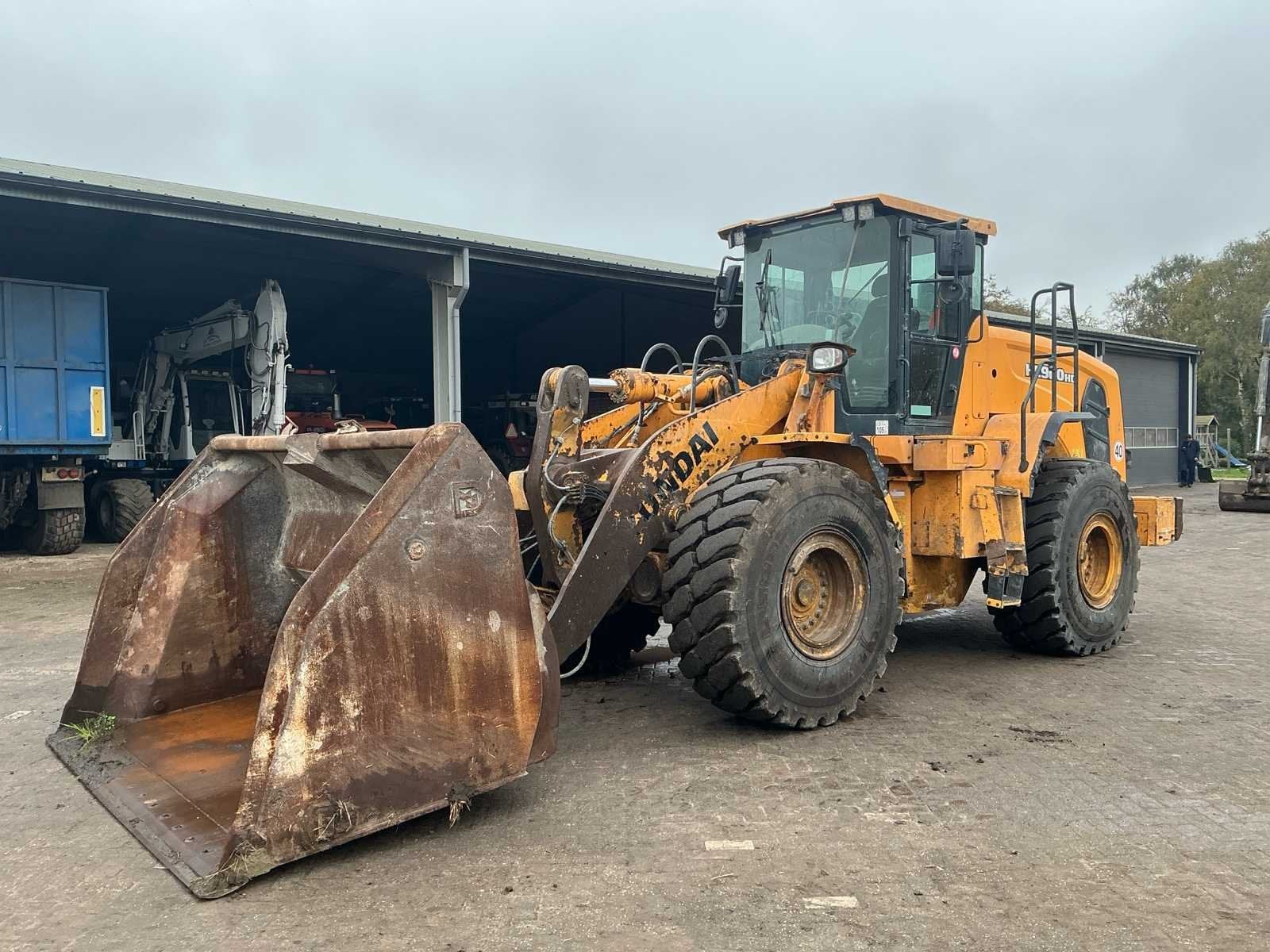 2018 Hyundai HL960HD Shovel, Wiellader of Shovel