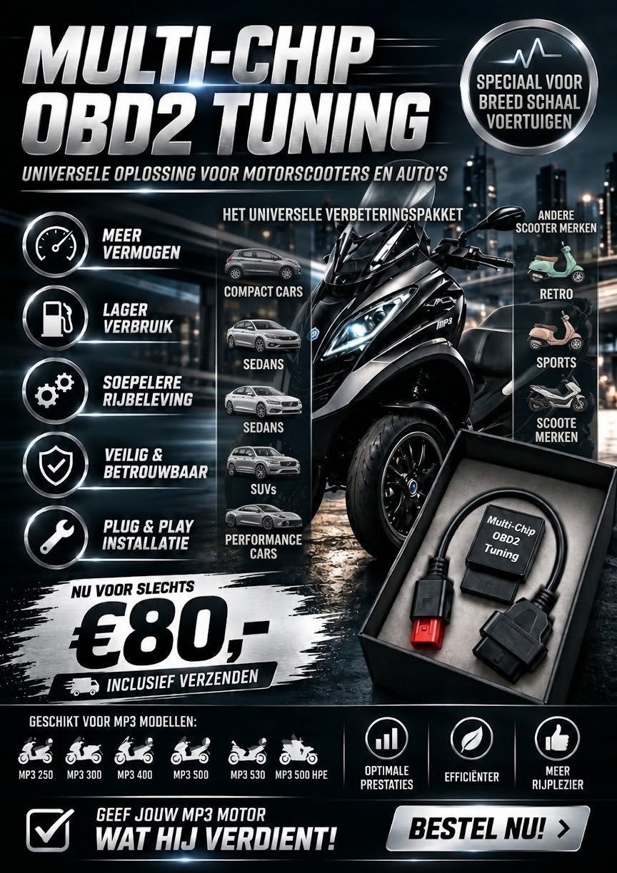 Power Multi-Chip Tuning –Universele Kracht voor Elk Voertuig, Auto diversen, Ophalen of Verzenden