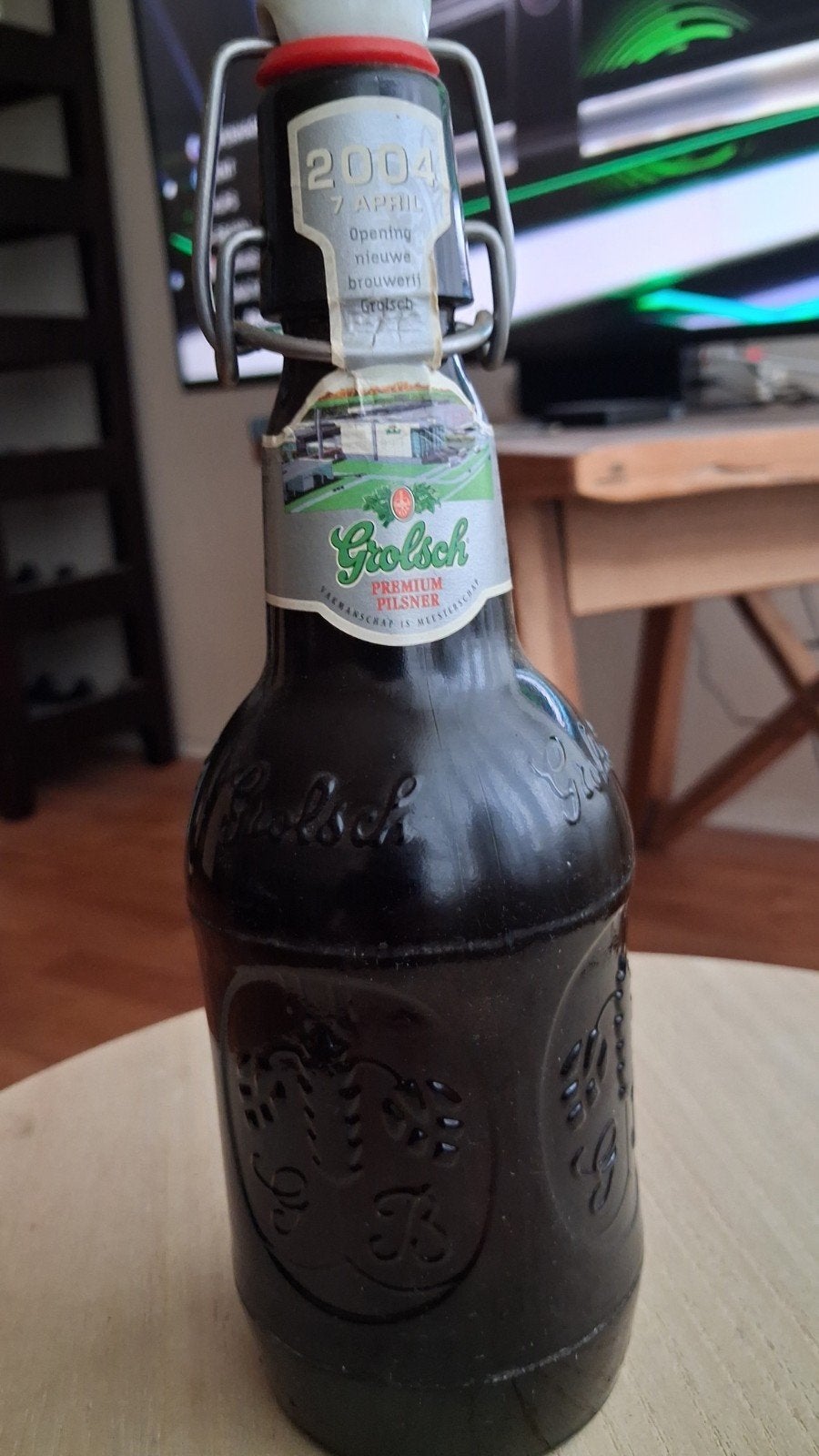 Grolsch Beugelfles Collectors Item., Verzamelen, Ophalen of Verzenden, Nieuw, Flesje(s), Grolsch